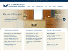 Tablet Screenshot of dr-goehmann.de
